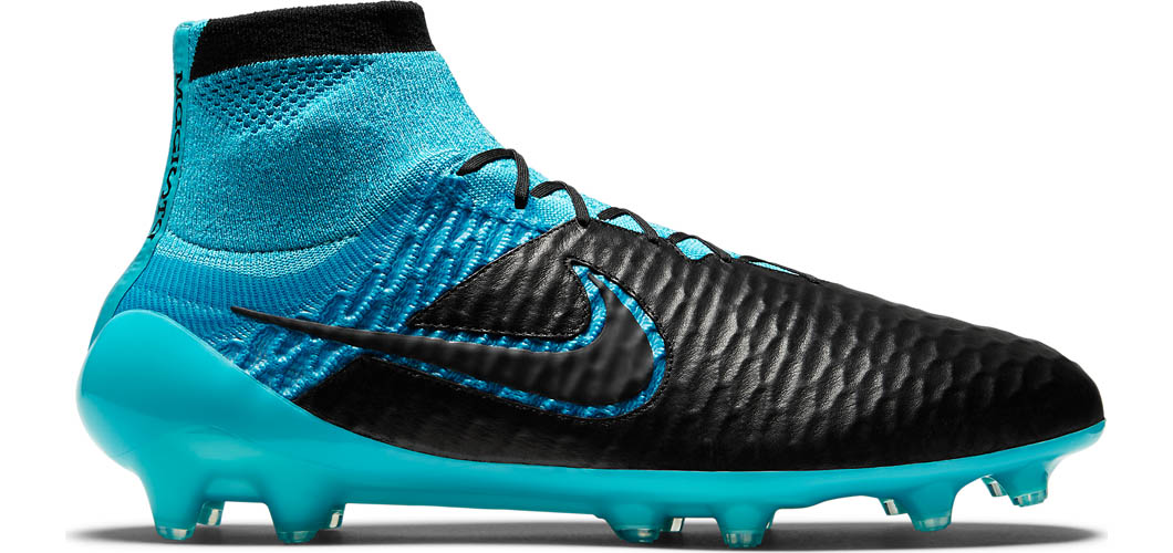 Neon Yellow Premium Cleats Football boots, Nike magista obra