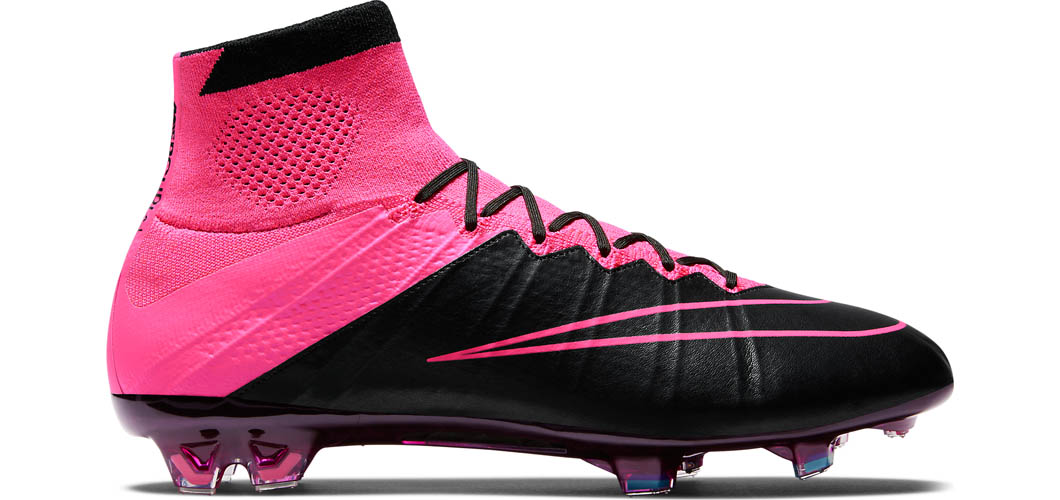 nike mercurial negras y rosas