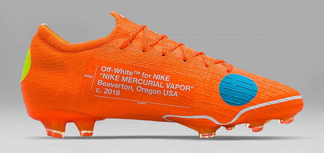 Secreto canta Invertir Botas de fútbol Nike Off-White Mercurial 360